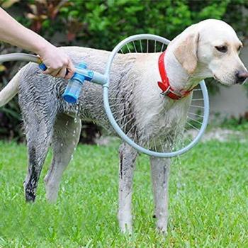 Lavatrice domestica 360° ABS per cani, tubi flessibili inclusi