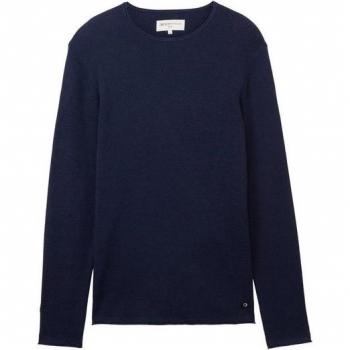 TOM TAILOR Denim Pullover mit subtiler Textur
