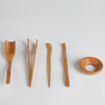 Bamboo Teaspoons and Tools Set
