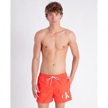 Bañador corto de hombre con logo Calvin Klein