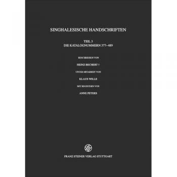 Singhalesische Handschriften Teil 3