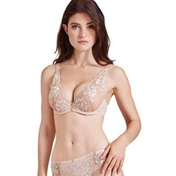 Soutien-gorge plongeant armatures Beige Aubade Femme Mélodie d'Été 90C EU