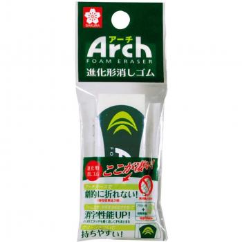 Sakura Arch 100 1P Eraser Pack – 20 Units, White