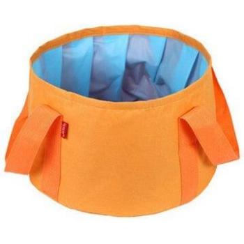 15L Portable Outdoor Travel Collapsible Folding Camping Laundry Bag Bucket