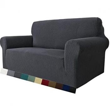 Housse de canapé en tissu jacquard 2 places