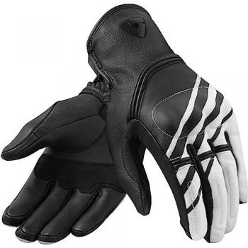 Motorradhandschuhe Rev'It! Redhill Schwarz-Weiß XL (9.5)