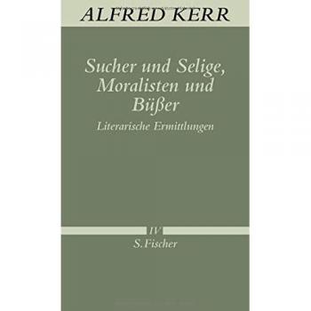 Sucher und Selige, Moralisten und BÃ¼Ãer