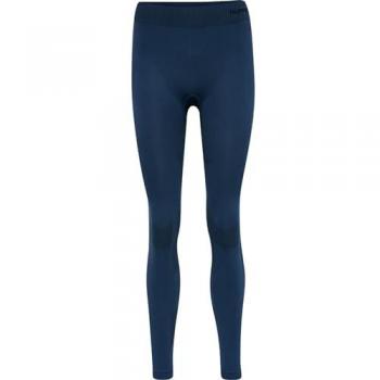 Hummel Women's Seamless Training Tights in Dark Denim