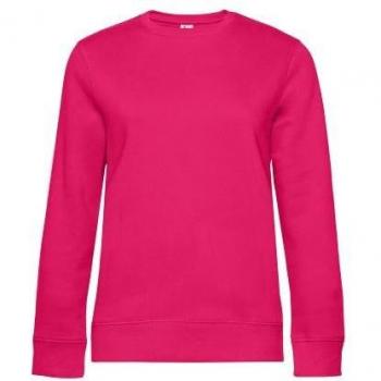 B&C Women's Pink Queen Crew Neck Sweatshirt XL