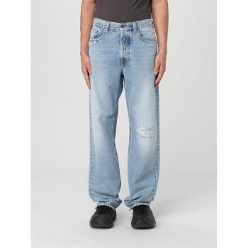 Jeans Diesel D-MACS uomo blu taglia L regular straight con rotture