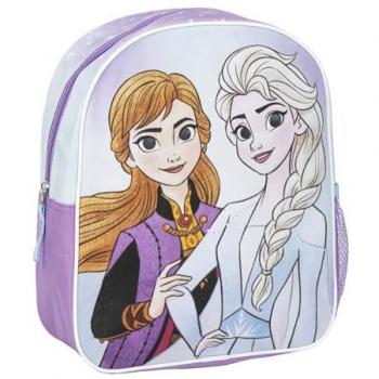 Mochila Escolar Frozen Elsa y Anna – Poliéster 25x20x29 cm