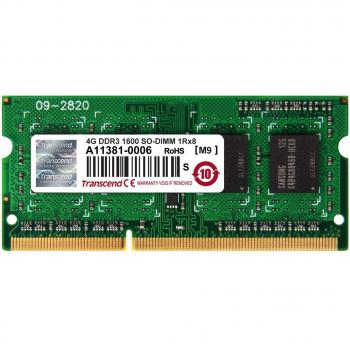 Transcend TS8GJMA424H JetMemory Arbeitsspeicher 8GB (2x 4GB, 1600MHz, CL11) DDR3-RAM Kit