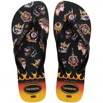Havaianas Chanclas Top Tribo Hombre en Negro