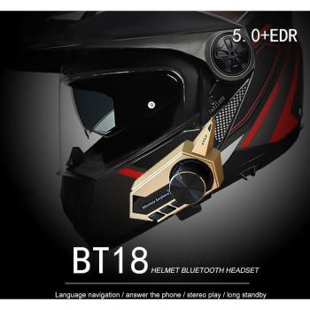 Bluetooth 5.0 Auriculares para Casco de Moto