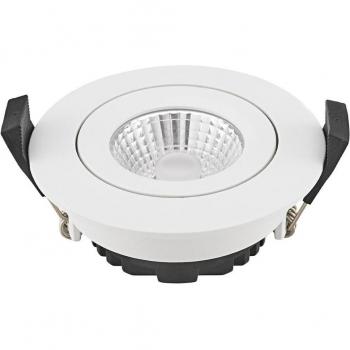 Spot da incasso LED Diled, Ø 8,5 cm, 6 W, bianco