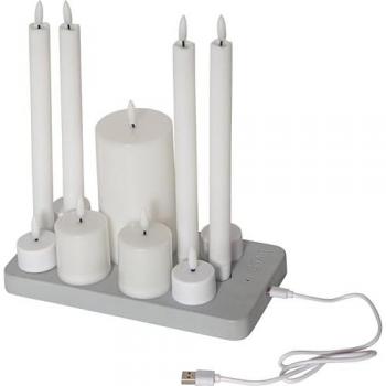 Antike Flammenkerzen Kollektion