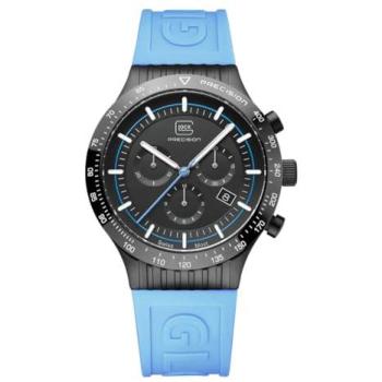 GLOCK Precision 44mm Dubbeldisplay Tijdzone Horloge