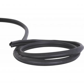 Guarnizione di ricambio Stormguard 6 m, PVCu, nera, installazione a spinta