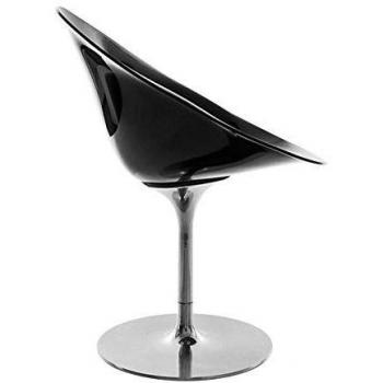 Kartell Ero S (Sessel) – Schwarz, 70 x79 x62 cm, Kunststoffmodell