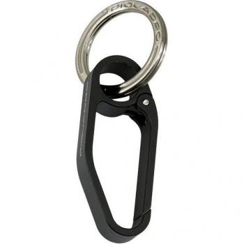 Keychain Piquadro Ovale Nero Blu Metallico Quadrato