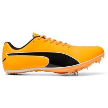 Puma EvoSPEED Sprint 14.5 Spike Shoes for Kids – Orange, Size 4