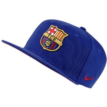 Nike FCB Y NK Pro Cap Casquette Mixte Enfant, Bleu/Rouge