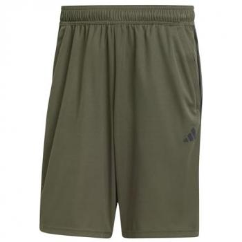 Shorts de entrenamiento adidas 3 Rayas Essentials Piqué Verde Hombre
