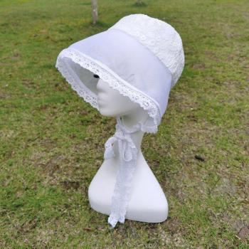 Lace Up Wide Brim Hat for Women