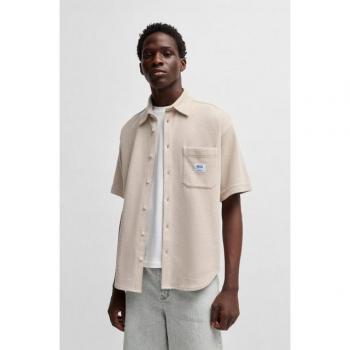 Camicia uomo BOSS maniche lunghe stile relaxed
