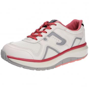 Joya Waikiki Beige Leder/Textil Sandalen, Wellenprofil 724cas, 41 ⅔