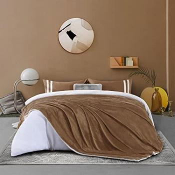 Coussin Chaud Douceur Peluche Épaisse