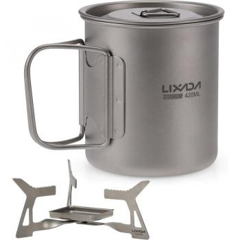 Lixada Titan Wasserbecher und Kochgeschirr Set