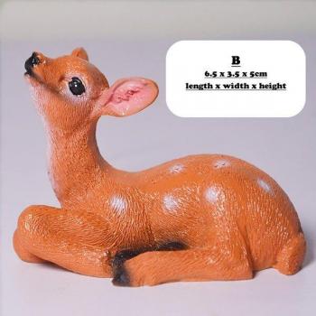 Cute Resin Deer Desk Ornament