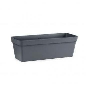 Cleo Fioriera Cassetta 50cm Antracite con Supporto