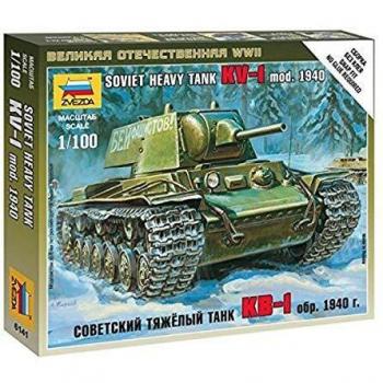 KV-1 Mod. 1940 (1/100) Zvezda-6141