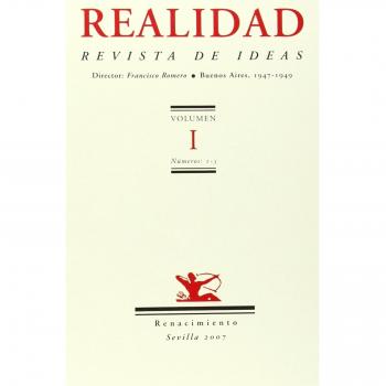 Realidad. Revista de ideas (Tapa blanda).