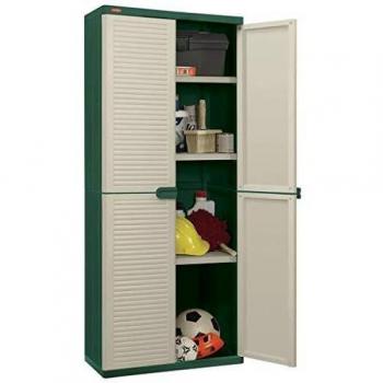 Keter Space Winner Outdoor Storage Shelf with Shelves and Drawers