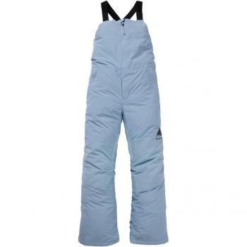Burton Skylar 2L Bib Shorts – Boys 14‑16, Dusty Blue