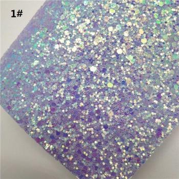 21x29cm Wine Glitter Leather for Bows, Pastel Chunky Fabric, 1PC