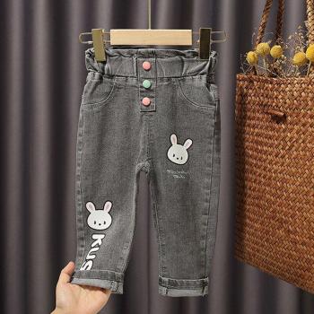 Jean printemps automne pour fille