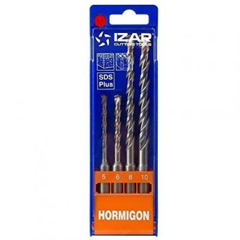 Broca Horm. Sds Plus 05/6x110 Mm Y 8/10x160 Mm 04pz Izar