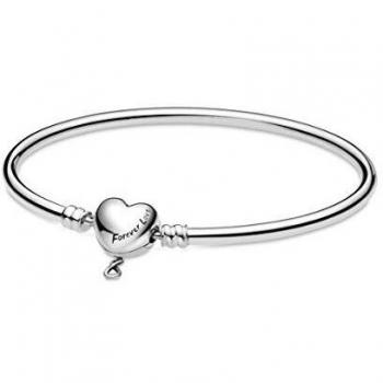 Pulsera Rígida con cierre de corazón Infinito 598891C00-19