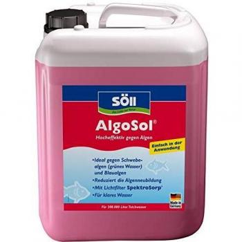 Söll 11160 AlgoSol Teichpflege gegen Algen im Teich 10 l