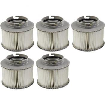Filtros de hidromasaje 5 uds. compatibles con MSPA FD2089
