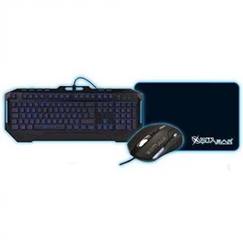 Coolbox Quasar Hyperion Kit Gaming (ratón + teclado + alfombrilla)