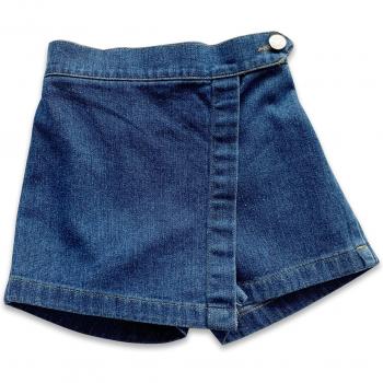 Jupes patchwork en jean pour bébés