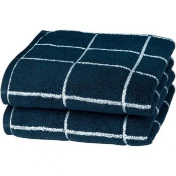 ROSS Handtuchset Cashmere Überkaro, 2 Stück