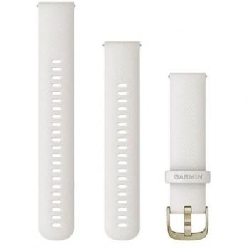 Garmin Venu 2 Plus Silikon-Uhrenarmband (20 mm, Weiss)