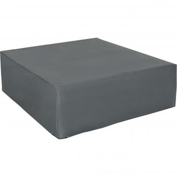 Outsunny Rattan Sun Lounger Set Cover, Waterproof Anti-UV Protection, Grey, 205L x 192W x 61H cm