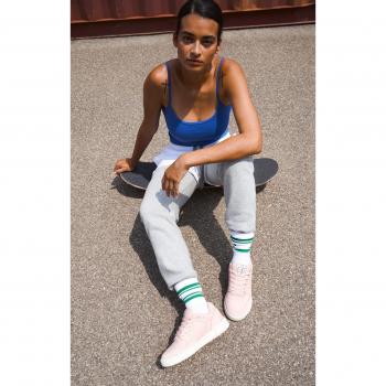 Rosa Scarpe da Ginnastica Basse Z80 in Pelle
